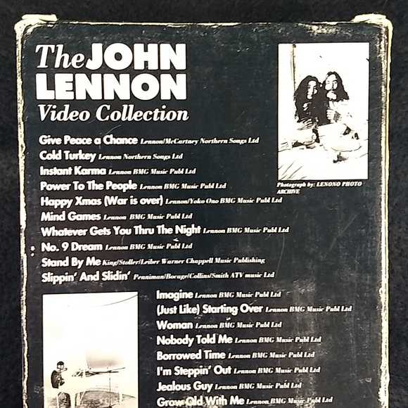 The John Lennon Video Collection, 19 Videos, VTG 1992 - Picture 4 of 14